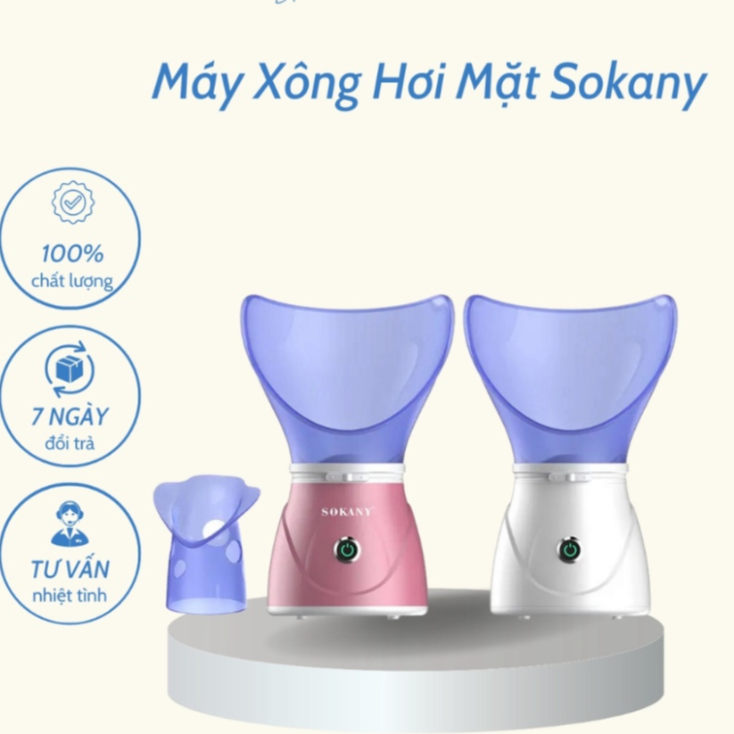 Máy Xông Hơi Mặt Sokany - Máy Xông Hơi Cao Cấp Làm Đẹp Da Tại Nhà Hàng Chính Hãng