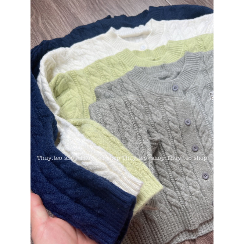 ÁO LEN CROPTOP THỪNG THÊU LOGO MẶC 2 KIỂU hàng Quảng Châu loại 1