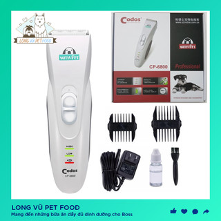 Tông đơ cắt lông chó mèo codos cp 6800 - long vũ pet food