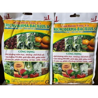 Trichodema Bacillus Cánh Buồm Vàng túi 1kg - Nấm đối kháng,dùng để ủ phân , rơm