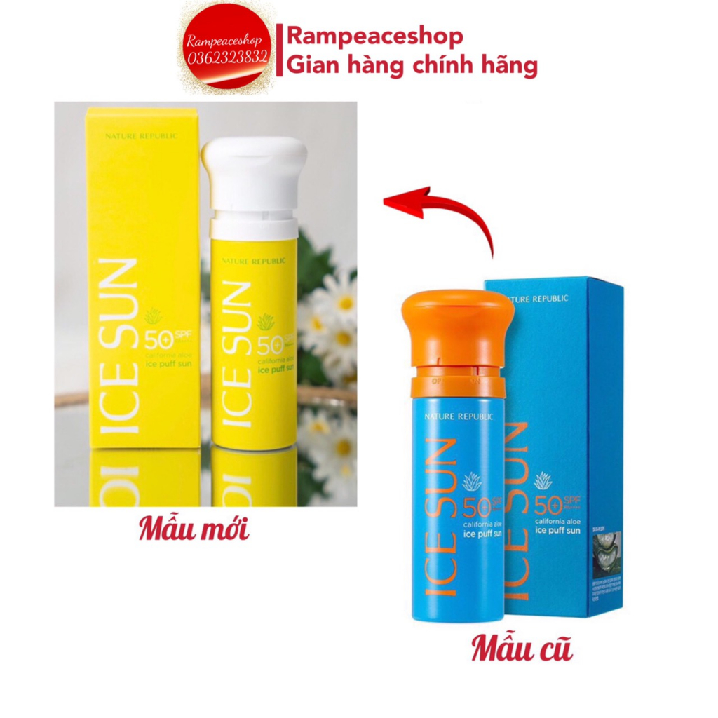 Kem Chống Nắng Nature Republic Ice Sun SPF50 - Mẫu Mới