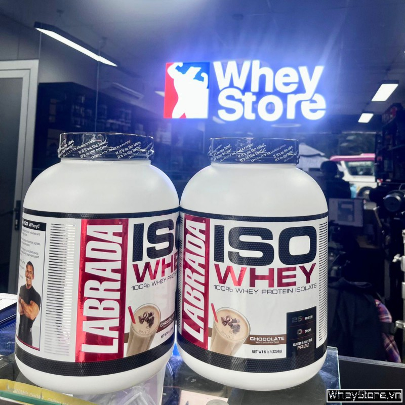 Sữa Tăng Cơ Labrada Iso Whey 5lbs Chính Hãng