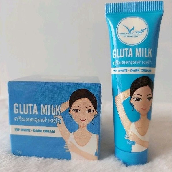 Kem thâm nách Gluta Milk thâm nách, thâm mông, thâm bẹn , thâm cổ, thâm khuỷ tay chân