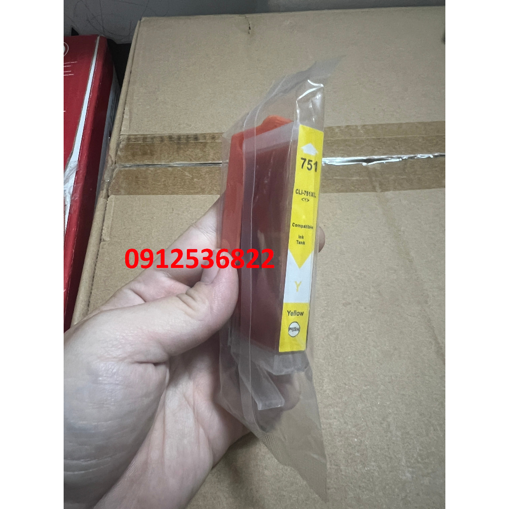 Bộ mực bóc máy Canon 6770/6870 mã 750/751 - Hàng nhập khẩu