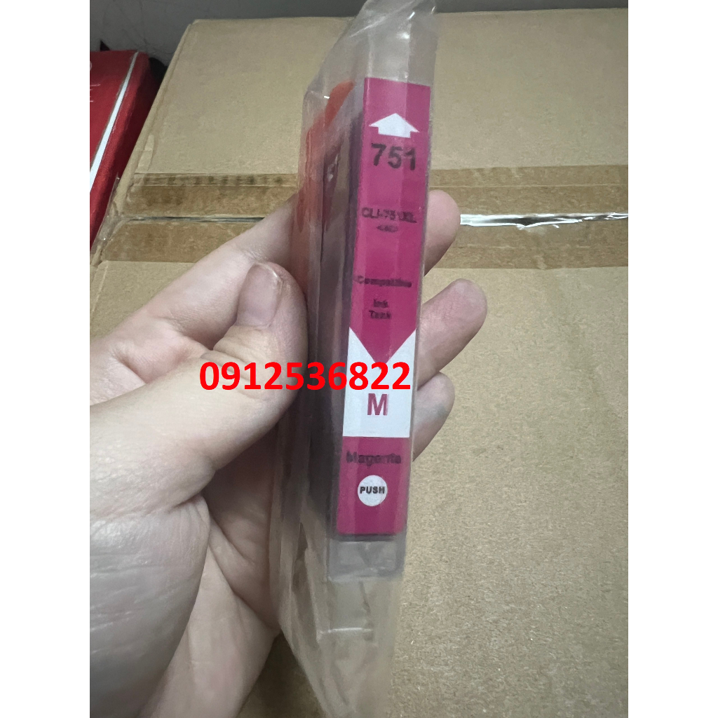 Bộ mực bóc máy Canon 6770/6870 mã 750/751 - Hàng nhập khẩu