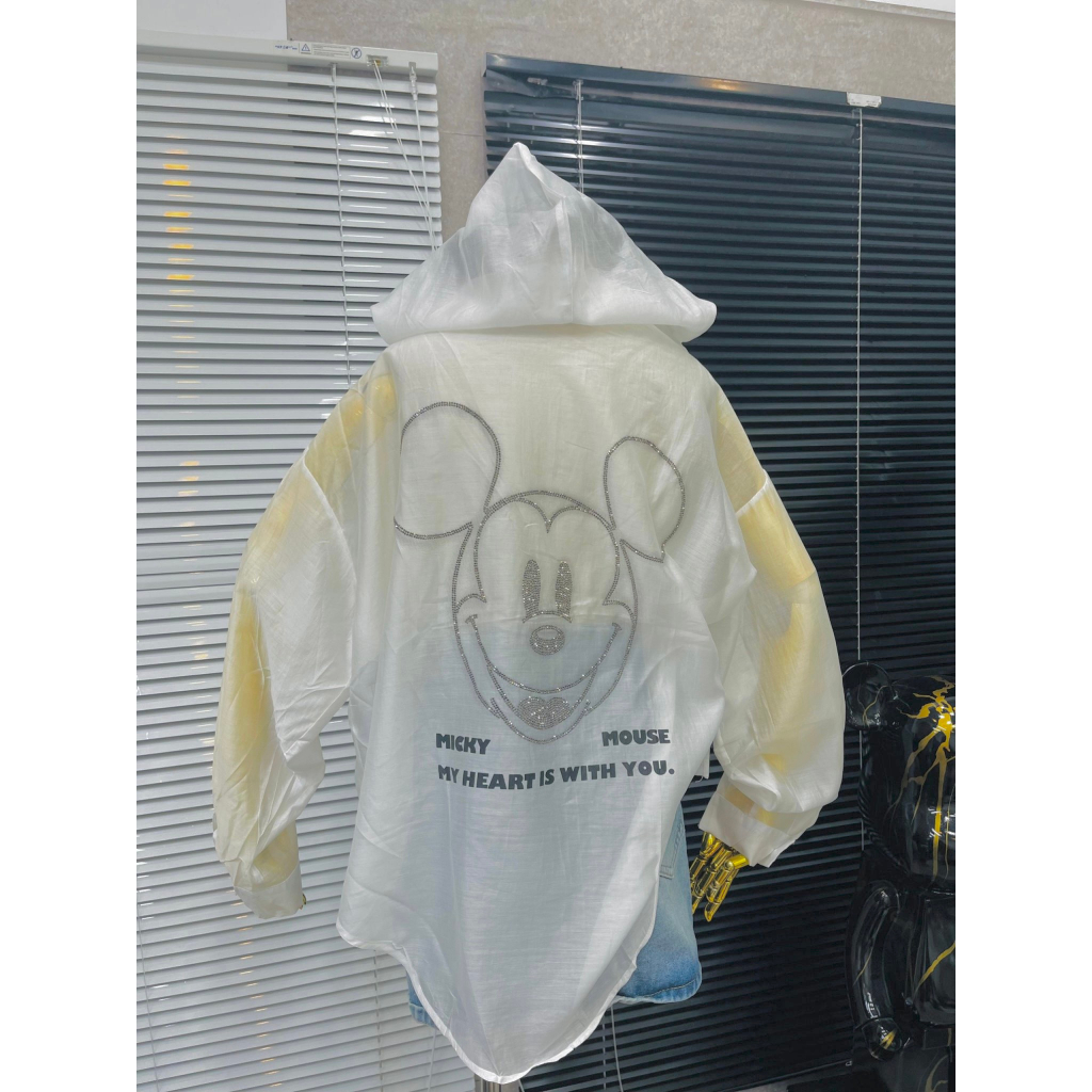ÁO QC SƠ MICKEY VÒNG 1 - 110CM - 80KG VỪA