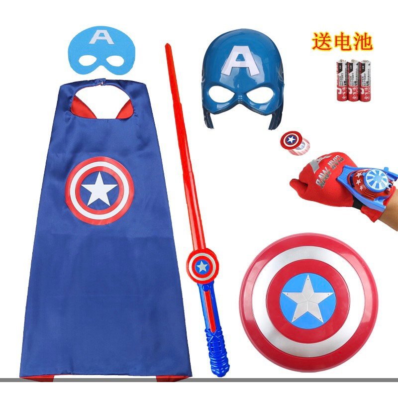 Bộ áo choàng siêu nhân kèm phụ kiện 6 món