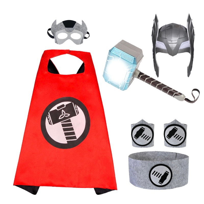 Bộ áo choàng siêu nhân kèm phụ kiện 6 món