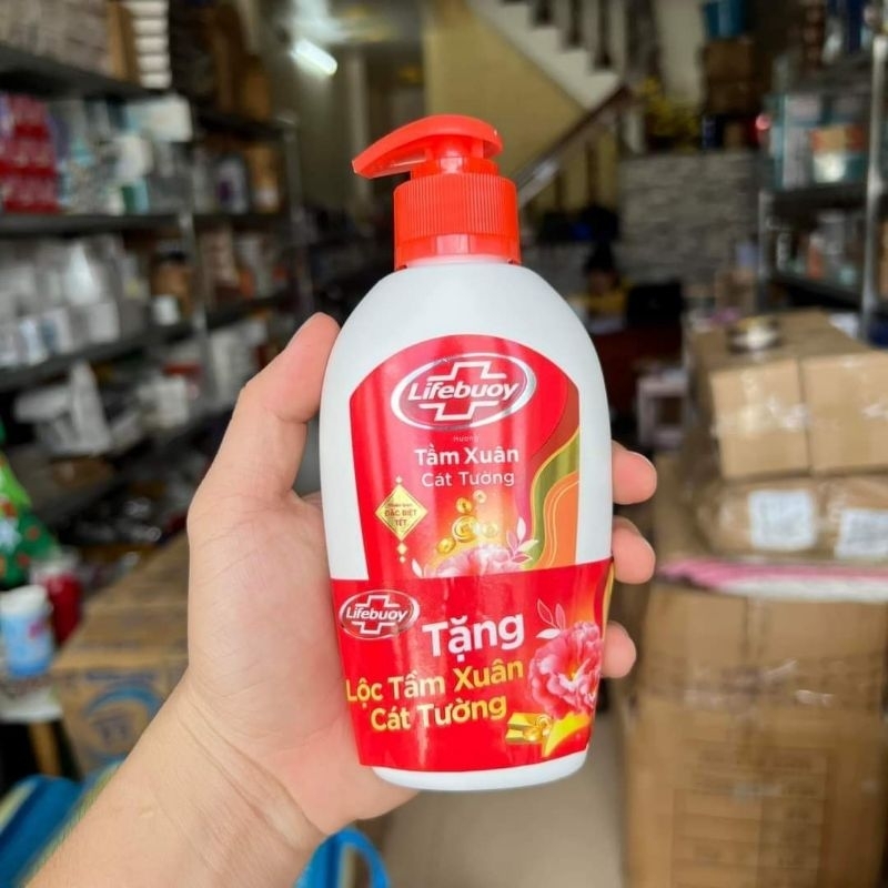 Nước rửa tay lifebuoy trà phúc và muối lộc 120 gr - gel rửa tay khô Lifebuoy 100ml