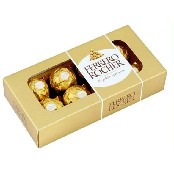 Socola Ferrero Rocher Hộp 8 viên - Hộp giấy 100g