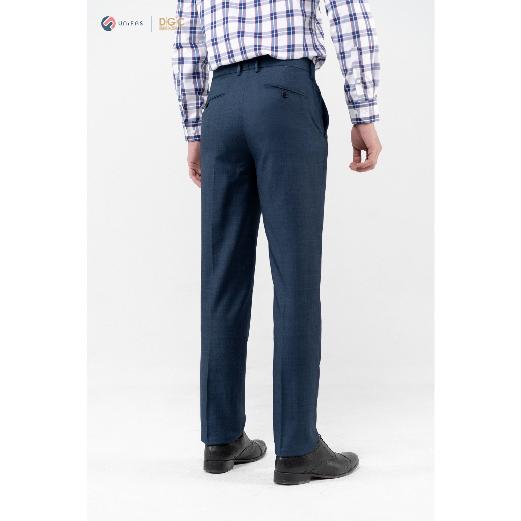 Quần Âu Nam Không Ly DGCs - form dáng xuông vừa vặn - WQTBB01M