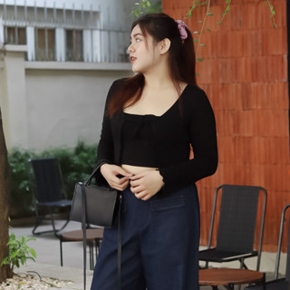Áo Cardigan BIGSIZEbuộc nơ phía trước - Sweet Cardigan