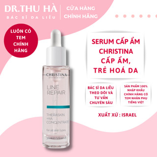  HÀNG CHÍNH HÃNG NHẬP KHẨU | Serum cấp nước trẻ hoá PHỤC HỒI da Christina Line Repair Theraskin+ HA 50ml - Dr. Thu Hà 