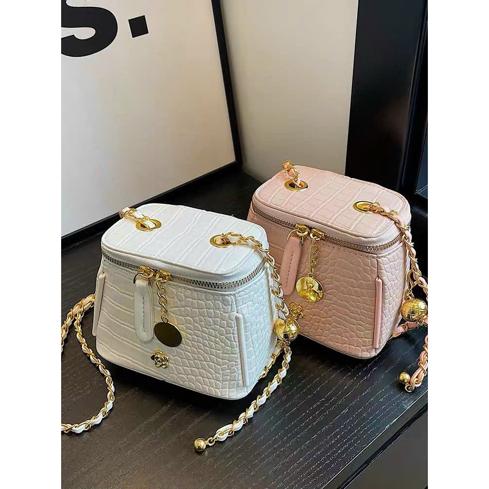 Ielgy Túi Đeo Chéo denim Họa Tiết Kẻ Sọc Màu Xanh Dương Phong Cách Phương Tây Thời Trang Cho Nữ 2023