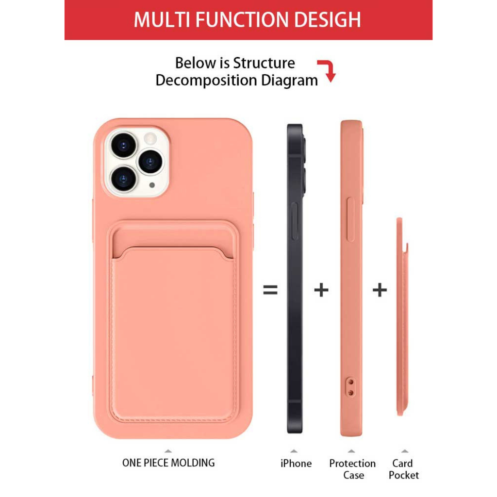 Ốp Lưng Case Bằng Da Kiêm Ví Đựng Thẻ Dành Cho iPhone 15 Pro Max / iPhone 15 Pro, MIPOW CARD BAG TPU LEATHER CASE