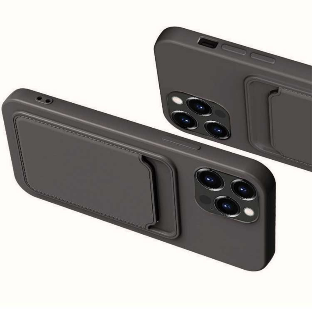 Ốp Lưng Case Bằng Da Kiêm Ví Đựng Thẻ Dành Cho iPhone 15 Pro Max / iPhone 15 Pro, MIPOW CARD BAG TPU LEATHER CASE