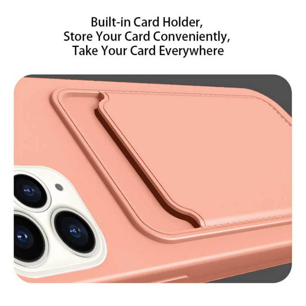 Ốp Lưng Case Bằng Da Kiêm Ví Đựng Thẻ Dành Cho iPhone 15 Pro Max / iPhone 15 Pro, MIPOW CARD BAG TPU LEATHER CASE