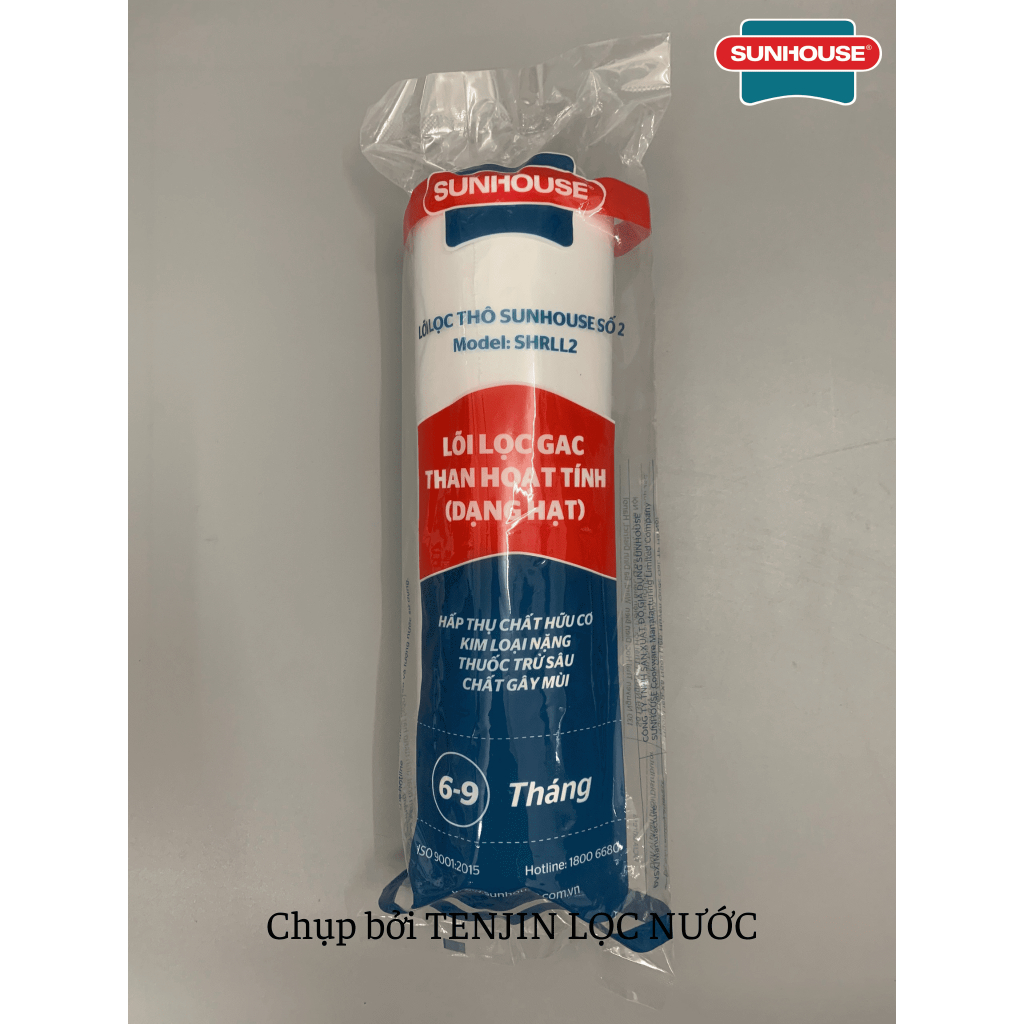 Combo 3 Lõi Lọc Thô SUNHOUSE Số 123 Chính Hãng Cho Máy Lọc Nước RO Sử Dụng Cốc Lọc 10Inch