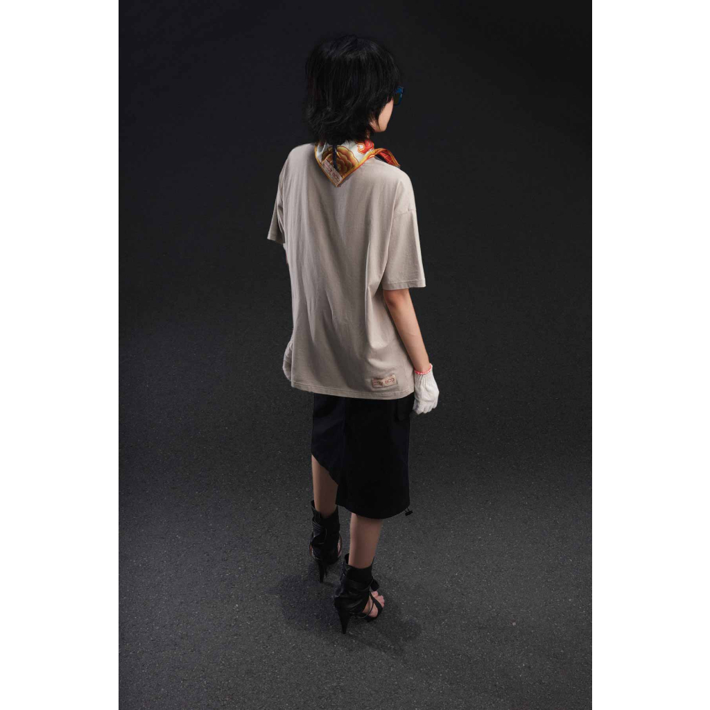 Áo Thun BOO Unisex Oversized Thêu Logo Graphic Marvel Go VN