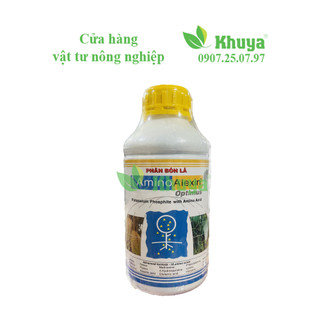 Phân bón lá PK sinh học Growmore Amino Alexin Optimus 1 lít