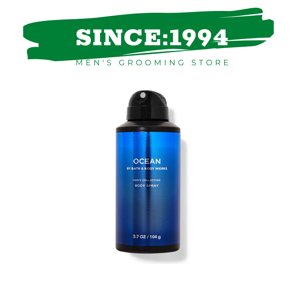 OCEAN | Xịt Khử Mùi, Gel Tắm Bath & Body Works Dành Cho Nam Body Srpay, Shower Gel