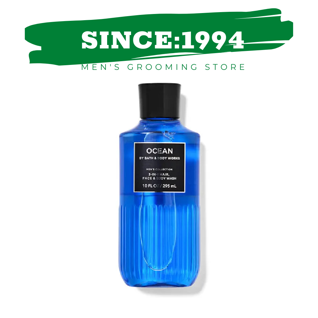 OCEAN | Xịt Khử Mùi, Gel Tắm Bath & Body Works Dành Cho Nam Body Srpay, Shower Gel