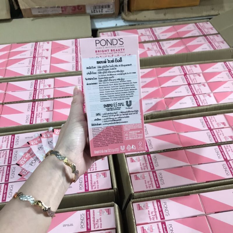 Hộp 6 tuýp pond dưỡng trắng da thailand