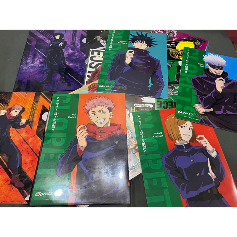 Clearfile Anime JJK  Khổ A4