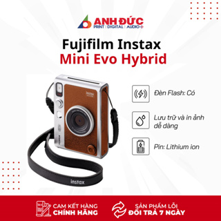 Hình ảnh Fujifilm Instax Mini Evo Hybrid - Máy ảnh, Máy in, Máy chụp ảnh lấy liền 3 trong 1 - Bảo hành 12T