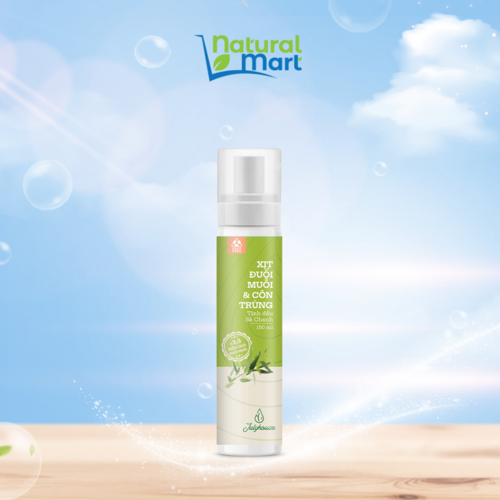 (Mới) Xịt phòng đuổi muỗi 20ml/150m tinh dầu sả chanh công thức cải tiến mới xua đuổi côn trùng hiệu quả