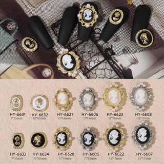 Sét 20 mẫu charm cô gái gắn trang trí móng tay nghệ thuật chọn lẻ cái