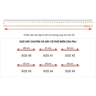 Dây cổ Bạc PNJSilver 0000W060027