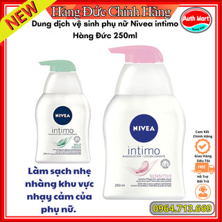 Dung dịch vệ sinh phụ nữ Nivea intimo Đức 250ml