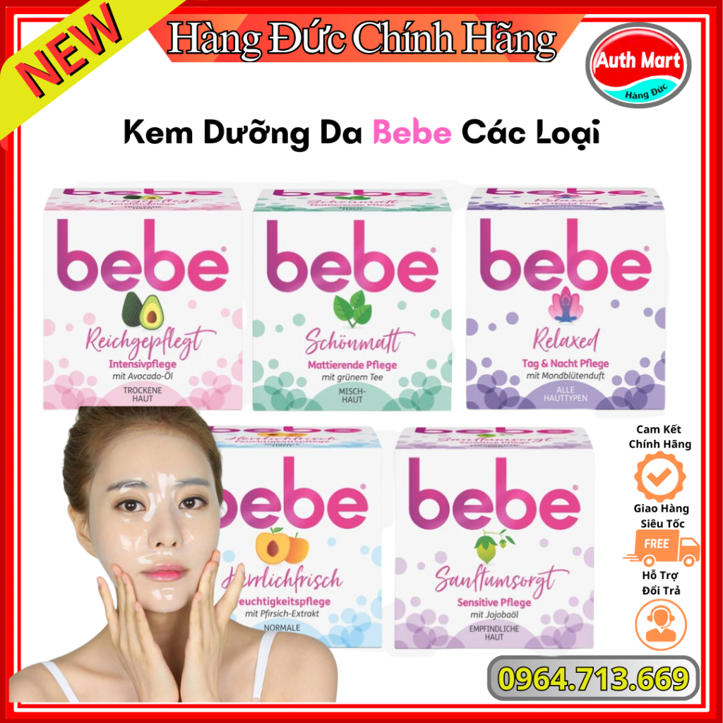 Kem Dưỡng Da Bebe Các Loại