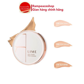 Phấn Nước Lime Real Cover Pink Cushion - Cho Da dầu