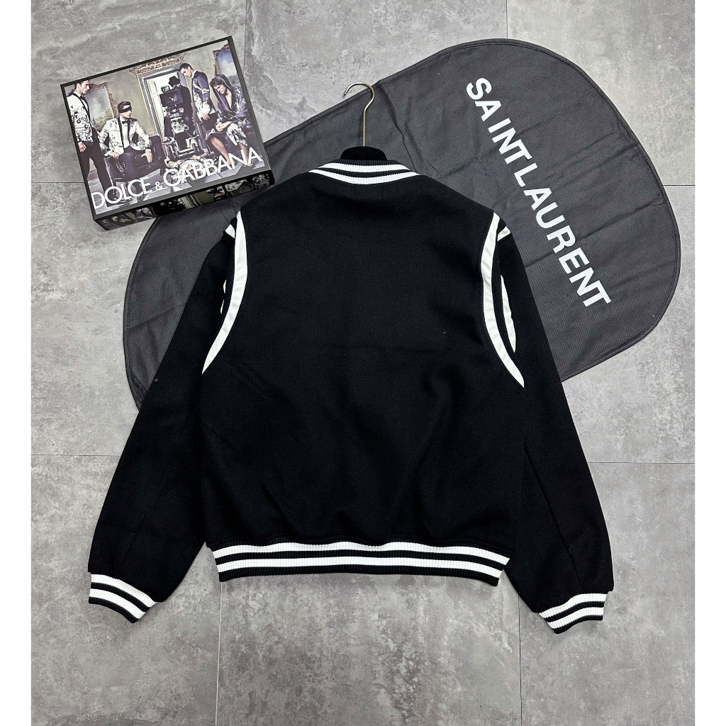 Áo Khoác Bomber Teddy Chất Dạ Bản Siêu Cấp Hot Trend