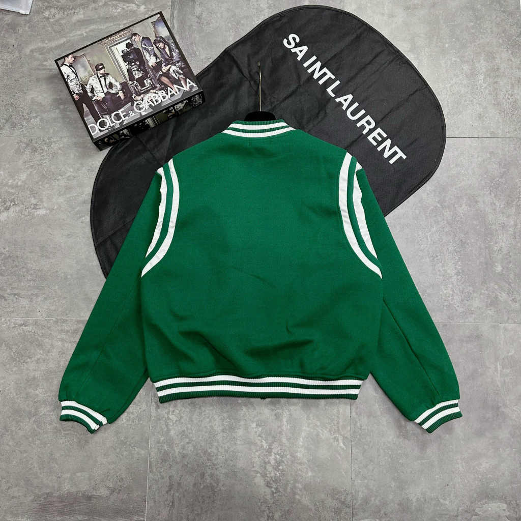 Áo Khoác Bomber Teddy Chất Dạ Bản Siêu Cấp Hot Trend