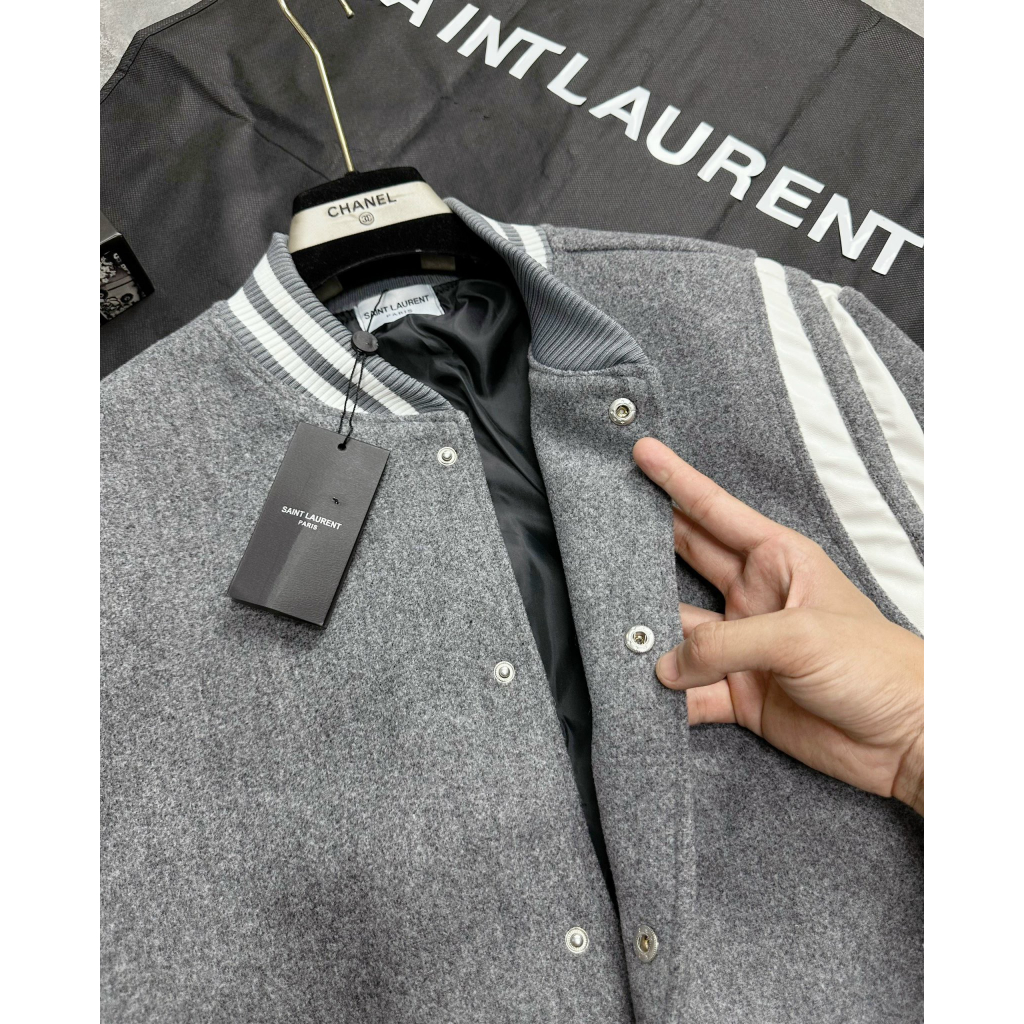 Áo Khoác Bomber Teddy Chất Dạ Bản Siêu Cấp Hot Trend