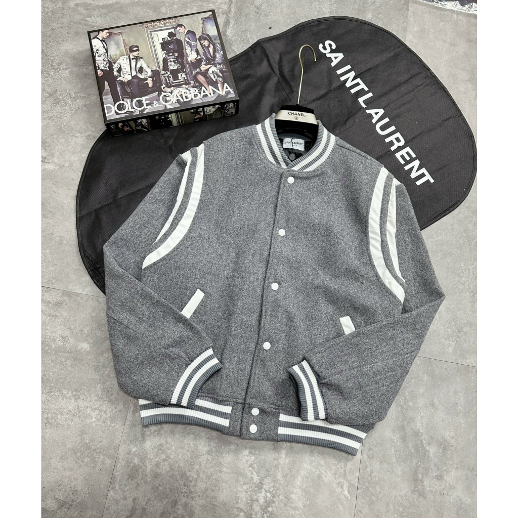 Áo Khoác Bomber Teddy Chất Dạ Bản Siêu Cấp Hot Trend