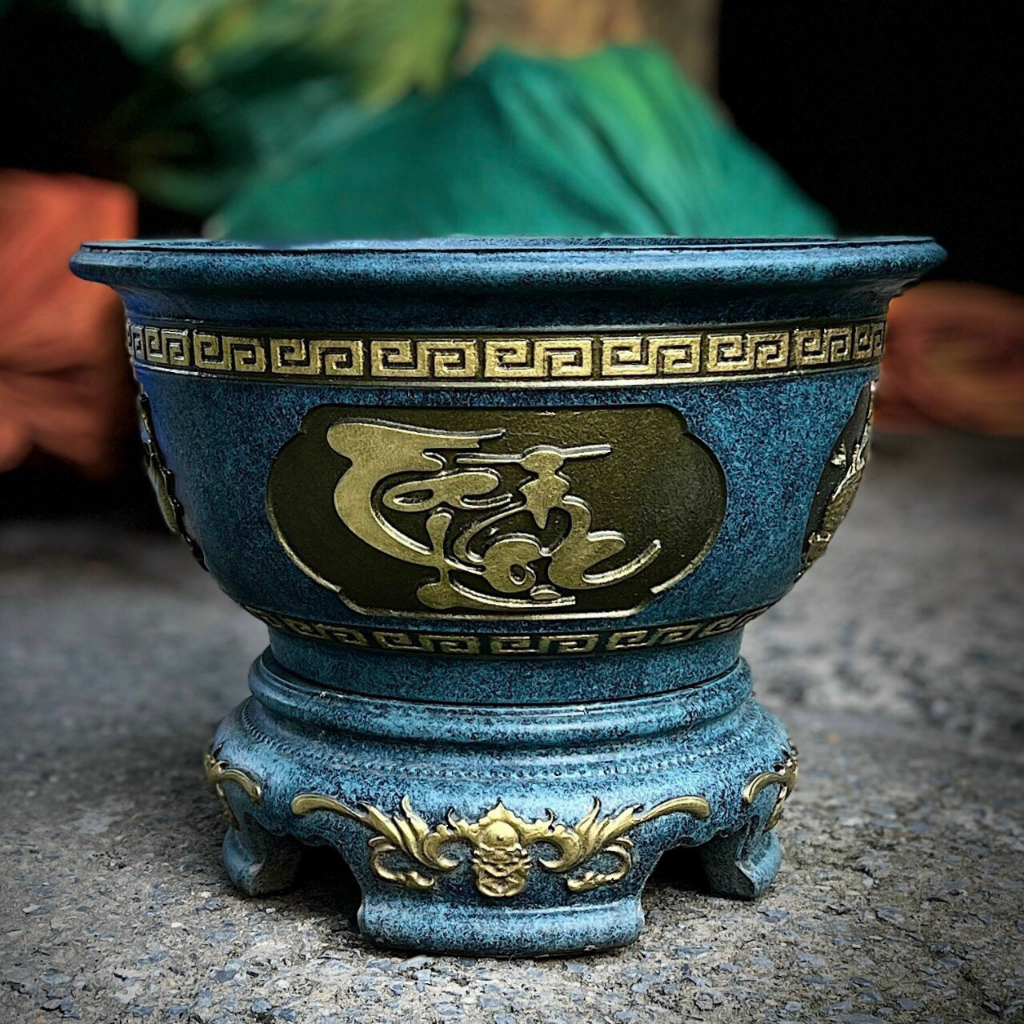 Khuôn Đúc Chậu Tròn Rộng 50cm Hàng Việt,Nhựa ABS,Dày Dặn