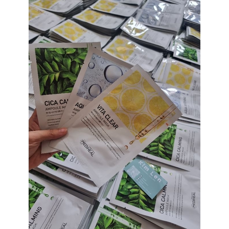 Mặt nạ cấp ẩm, dưỡng trắng, làm dịu da, loại bỏ bã nhờn và cung cấp dưỡng chất Mediheal 20-25ml