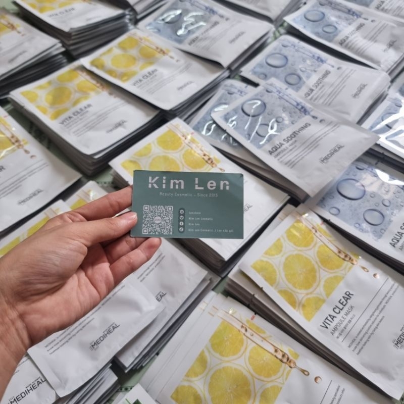 Mặt nạ cấp ẩm, dưỡng trắng, làm dịu da, loại bỏ bã nhờn và cung cấp dưỡng chất Mediheal 20-25ml