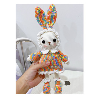 Thỏ len handmade Thỏ Mimi Thỏ Miti