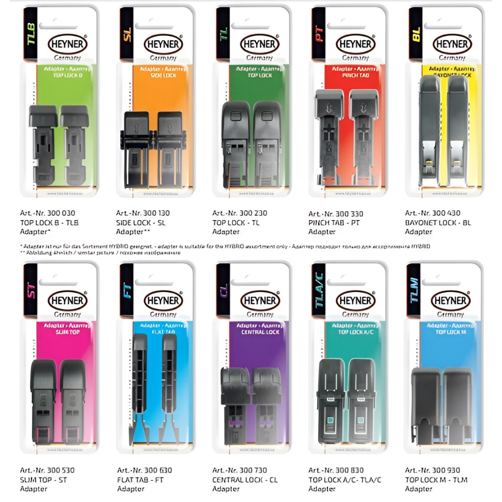 BỘ CHUYỂN ĐỔI CẦN GẠT MƯA CÁC HÃNG XE MERCEDES - HEYNER ADAPTER