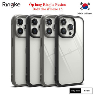 Ốp lưng iphone 15 pro max/ 15 pro/ 15 plus / 15 ringke fusion bold
