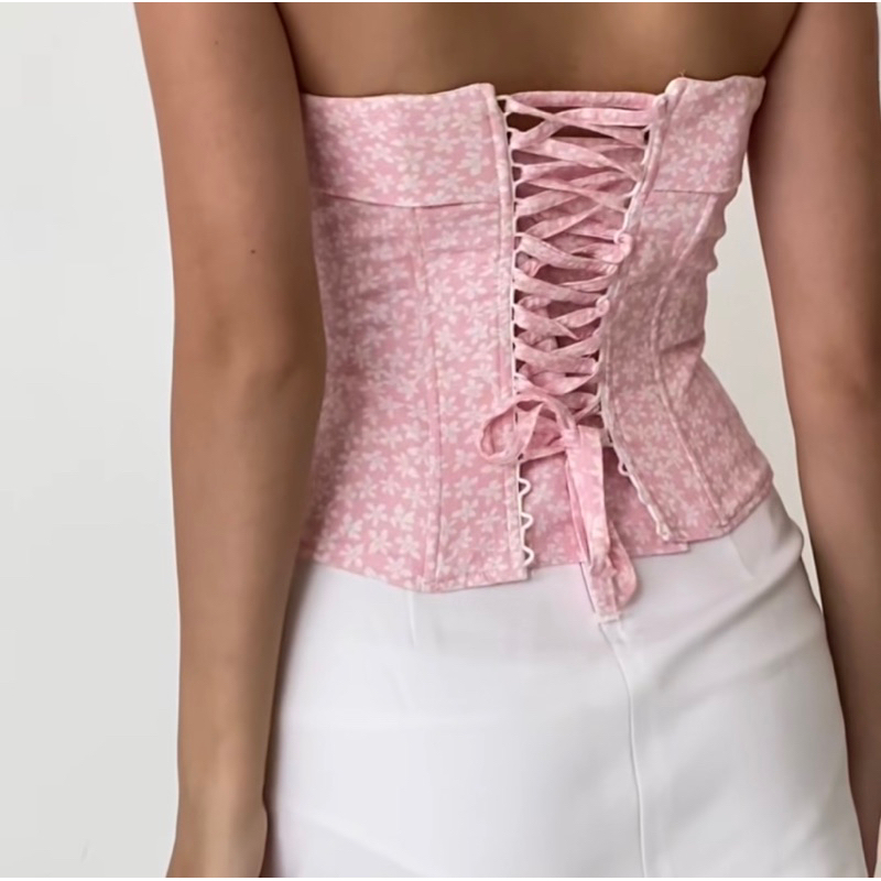 Corset lolita princess pink by J