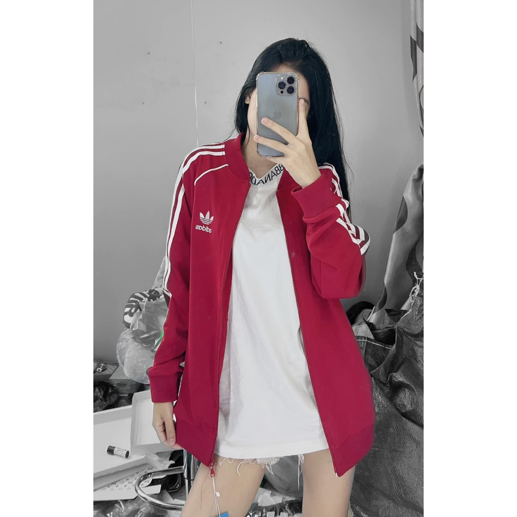 Áo Adidas Nam Nữ Hình Cánh SenFull Màu, Áo Khoác DAS 2 Lớp Chất Vải Dày Dặn Hàng Nhập Khẩu LadyStore