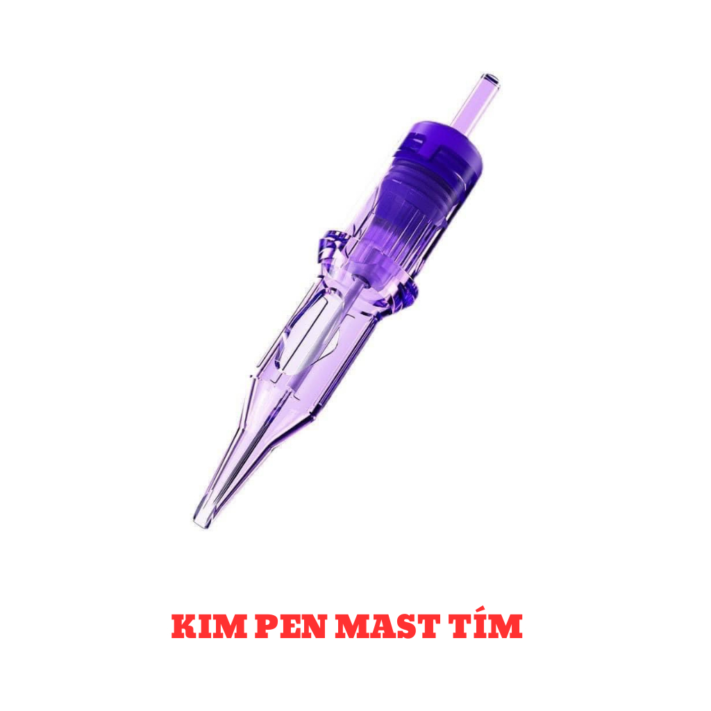 Kim 1 Máy Pen Mast Pro Tím Chính Hãng, Kim Máy Pen Siêu Bén Trong Phun Xăm