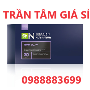 Thực phẩm bảo vệ sức khỏe Siberian Super Natural Nutrition. Stress Re.live 20 gói