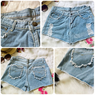 {2hands}{short jean} Quần Short- Ngố Jean Nữ